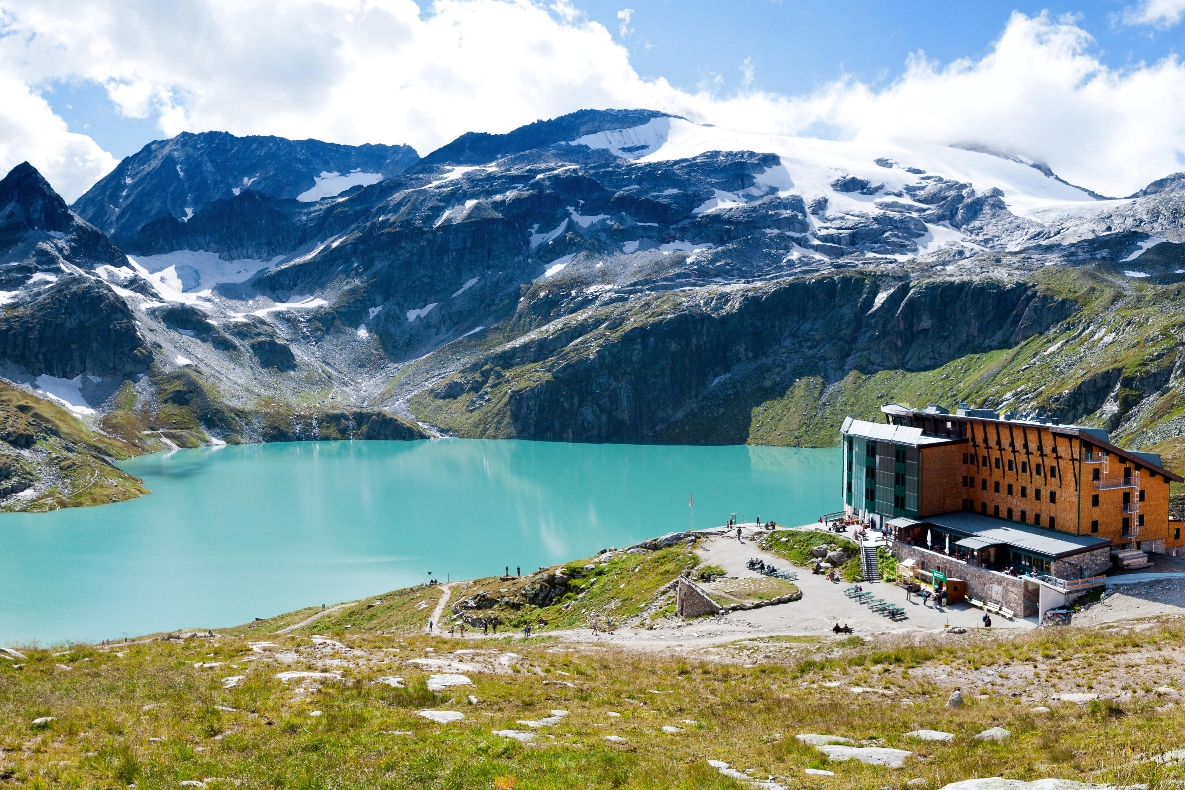 Urlaub in Uttendorf mit Blick auf die Weißsee Gletscherwelt