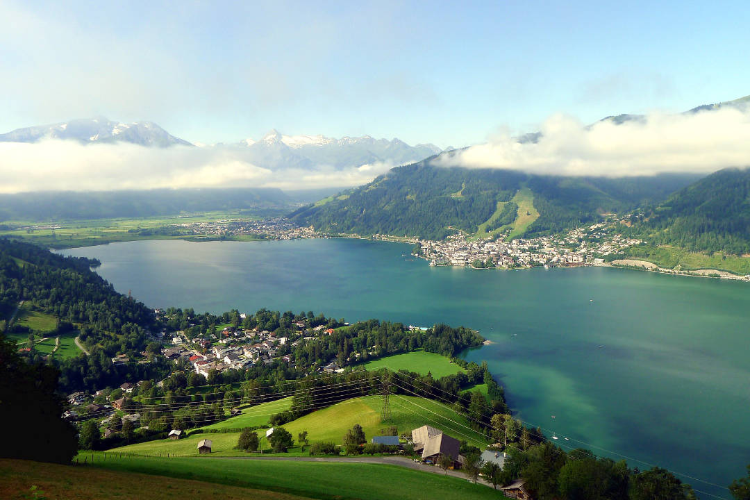 Blick auf Zell am See